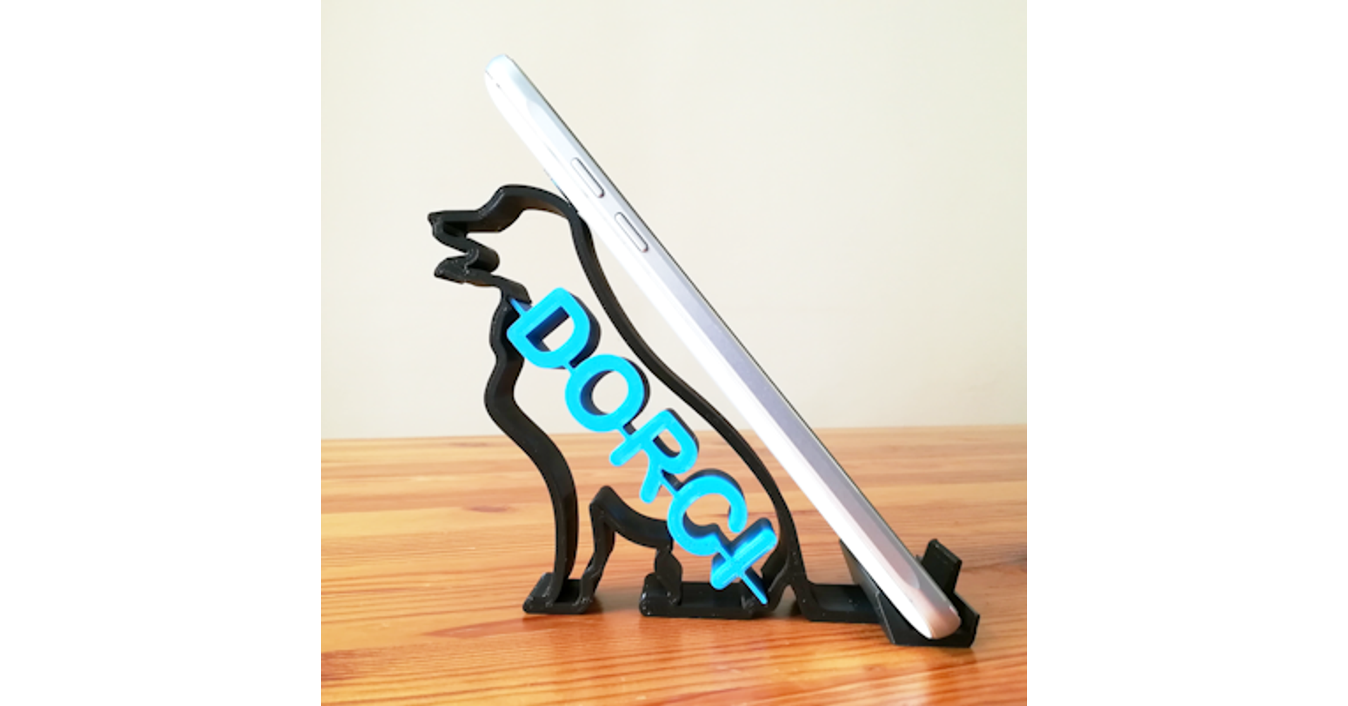 Custom Dog Shaped Phone Holder 3D print
